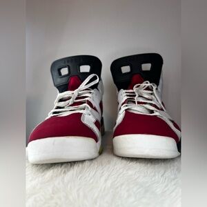Nike Red and White Sneakers